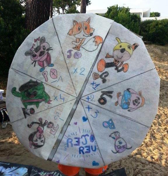 La première roue de la fortune Bo&Jo: Club La Vigne au Cap Ferret
